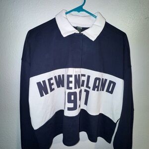 Wild Fable Women’s Long Sleeve Polo T-Shirt